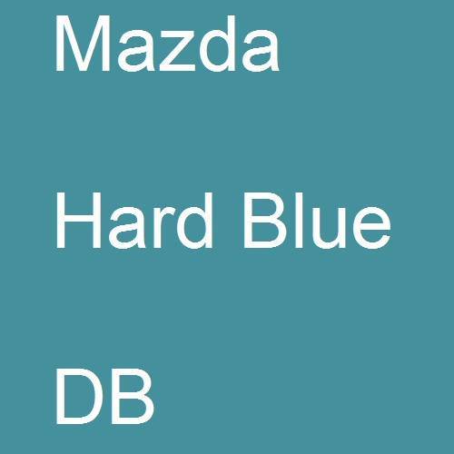 Mazda, Hard Blue, DB.